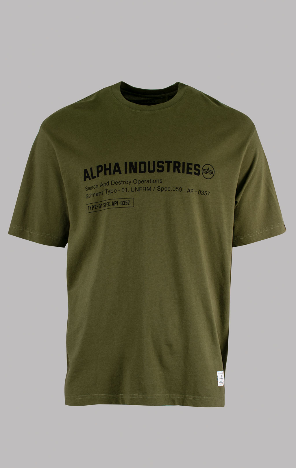 Футболка ALPHA INDUSTRIES UNFRM SPEC TEE SS 25 m olive 