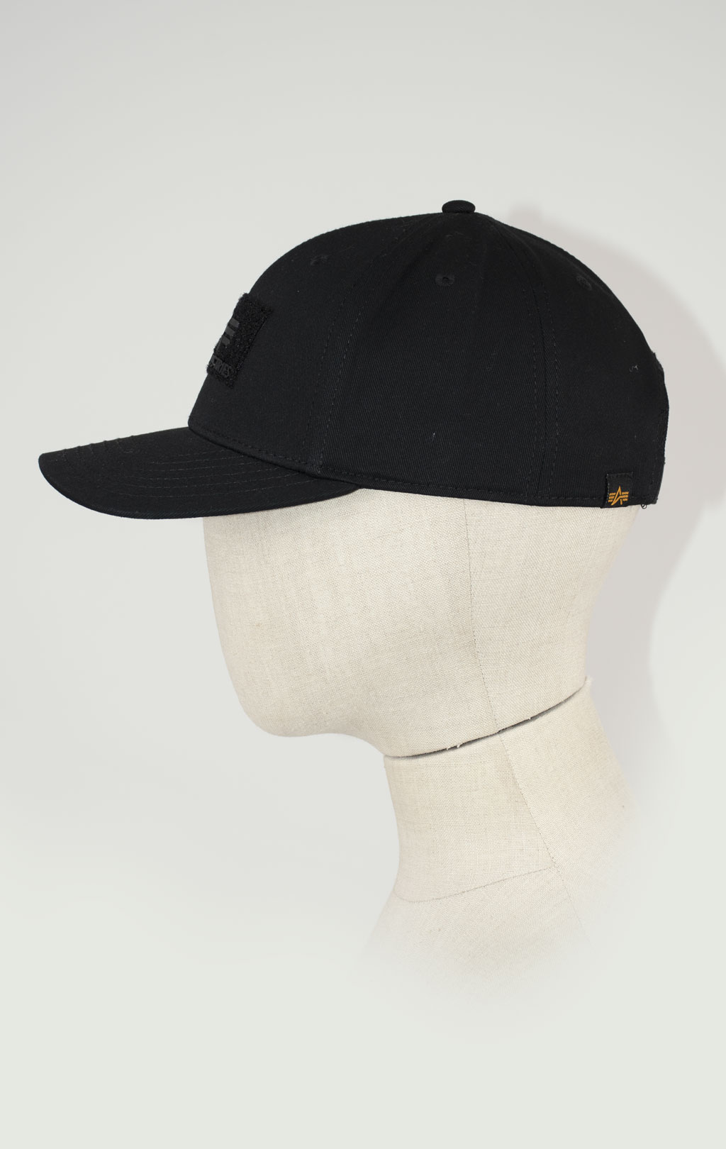 Бейсболка ALPHA INDUSTRIES VELCRO CAP black 