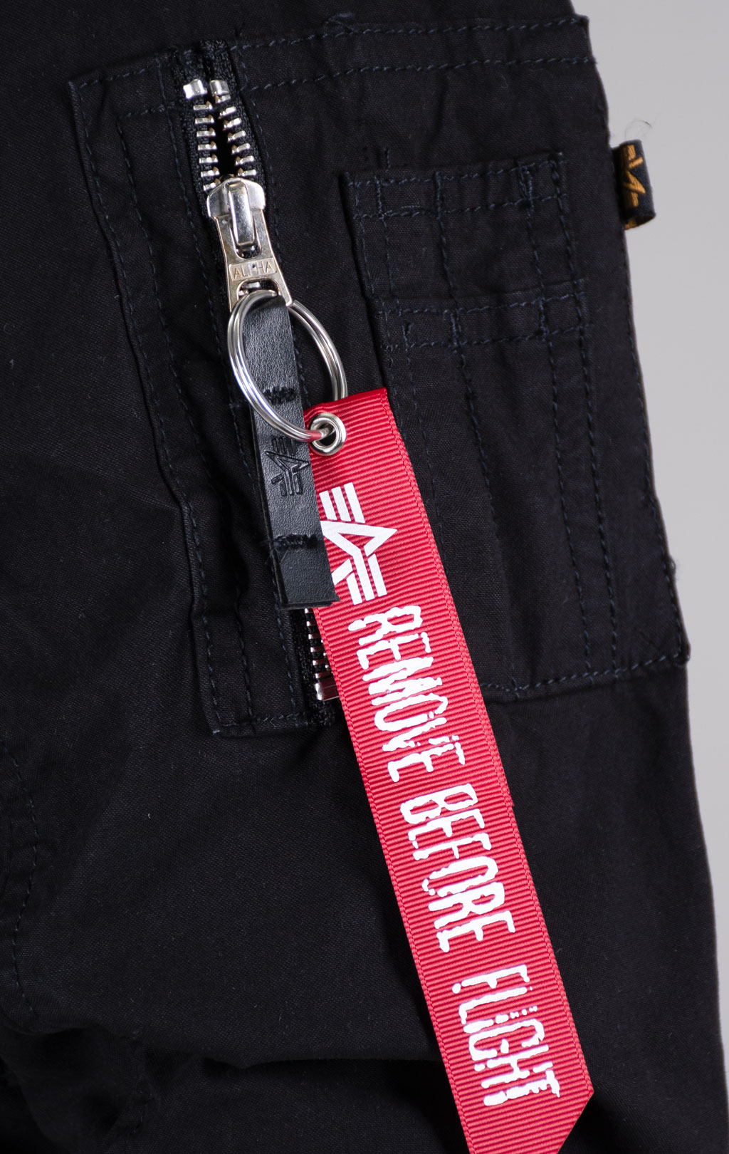 Ветровка ALPHA INDUSTRIES CWU 36/P CANVAS black 
