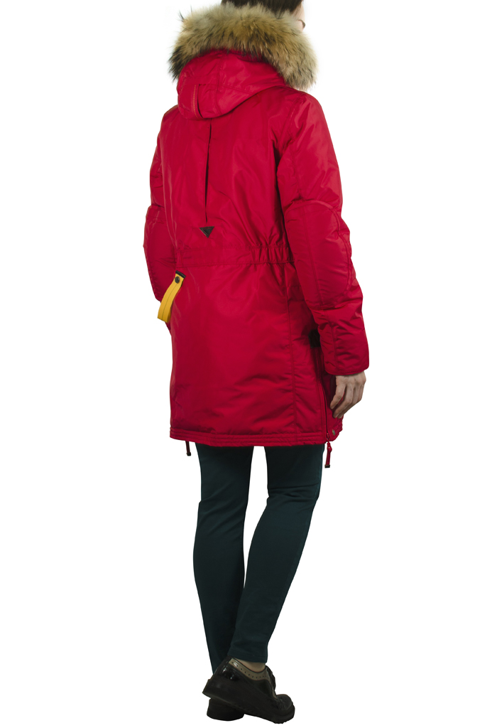 Женская аляска-пуховик PARAJUMPERS KODIAK dark red 