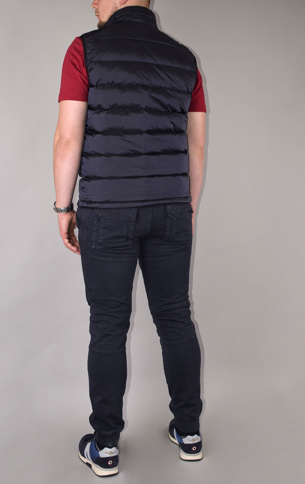 Жилет AERONAUTICA MILITARE FW 20/21/CN blue navy (AB 1894) 