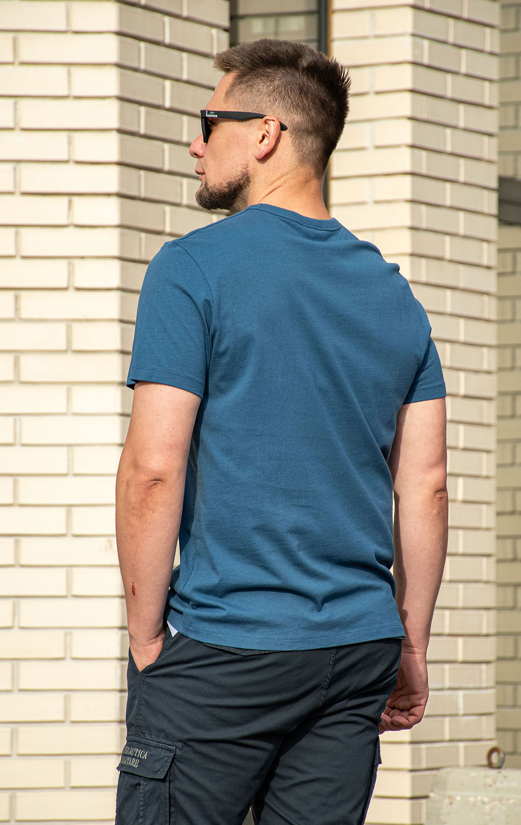 Футболка PARAJUMPERS ELIO TEE SS 26 true blue 