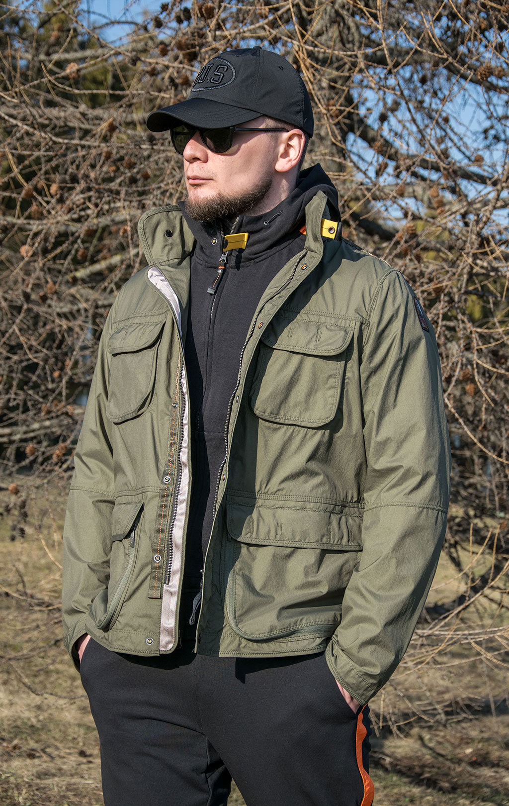 Ветровка PARAJUMPERS M-65 DESERT SS 22 fisherman 