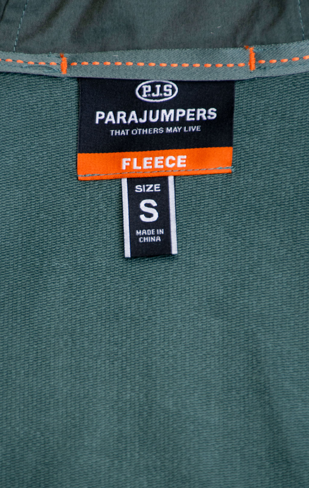 Женская толстовка PARAJUMPERS SALVAGE на молнии SS 26 smoky pine 