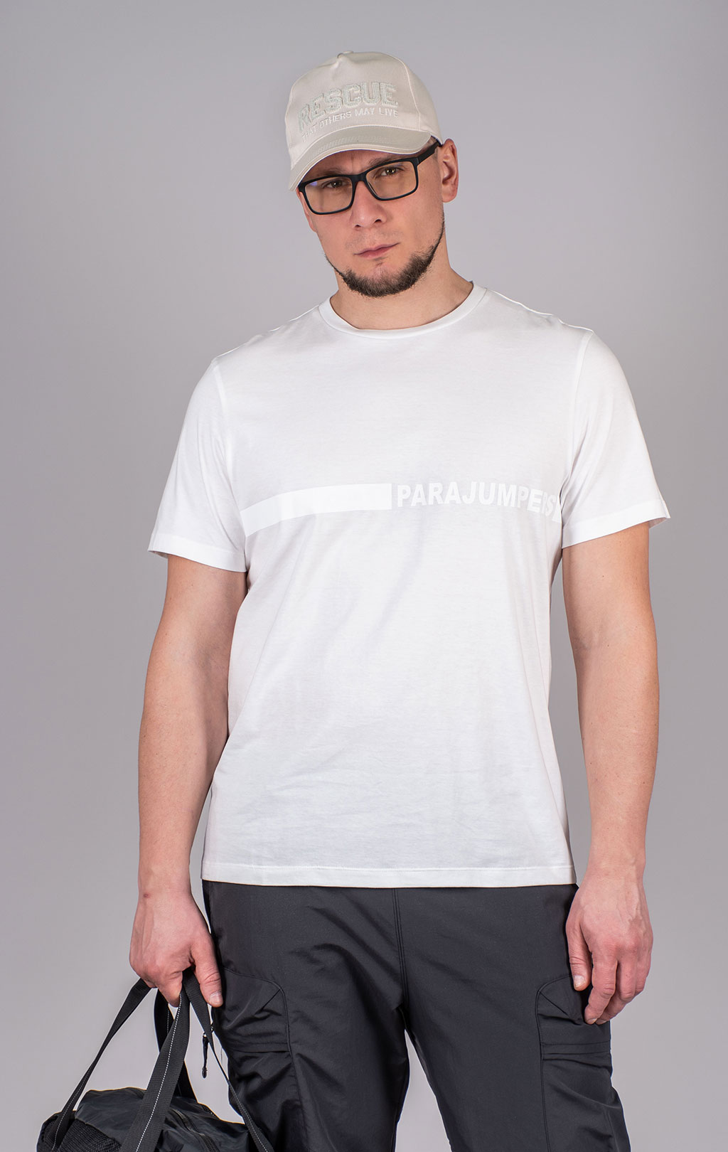 Футболка PARAJUMPERS SPACE TEE SS 25 m white 