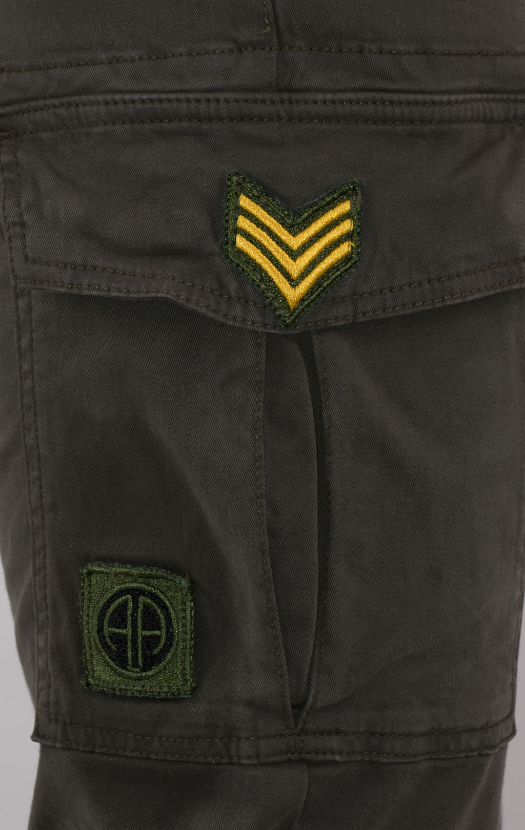 Брюки-карго ALPHA INDUSTRIES PETROL PATCH greyblack 