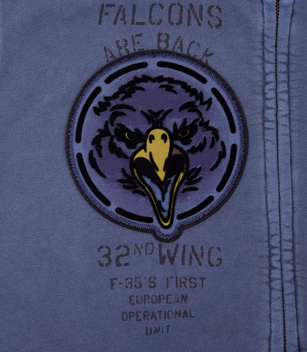 Толстовка AERONAUTICA MILITARE blue navy (FE 1328) 