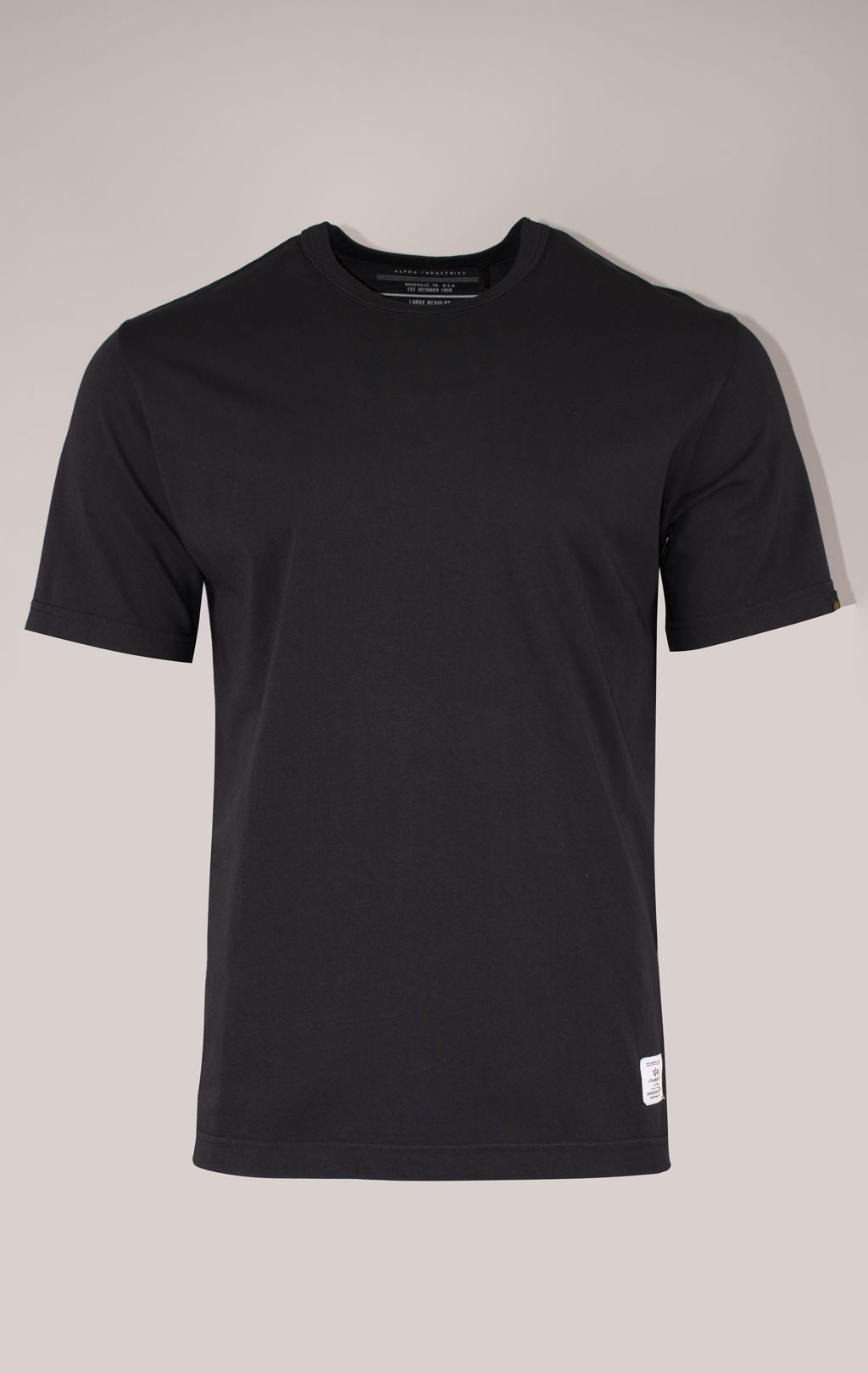 Футболка ALPHA INDUSTRIES ESSENTIAL GEN II TEE плотная FW 24/25 black 