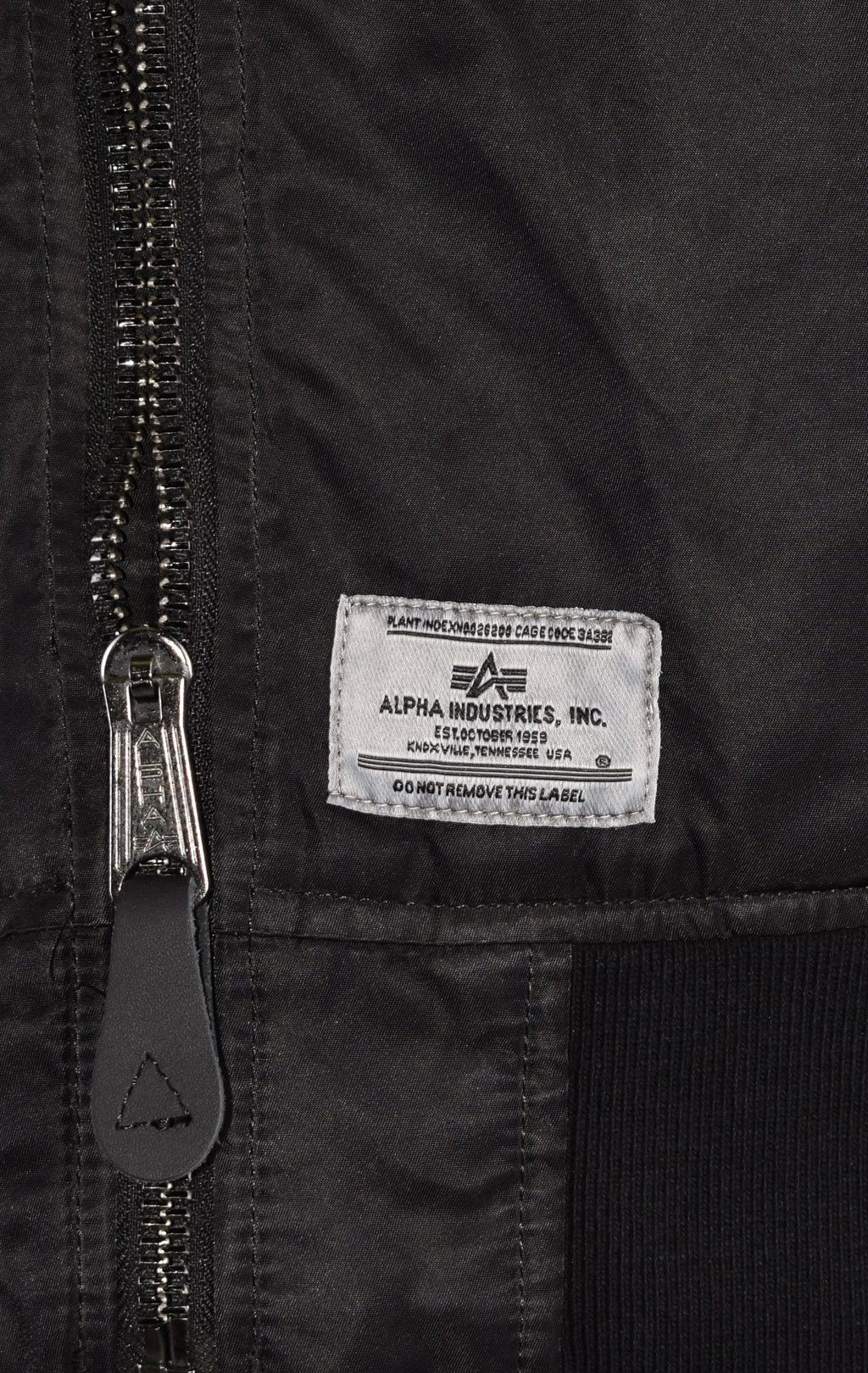 Ветровка-бомбер лётная ALPHA INDUSTRIES L-2B SQUADRON BATTLEWASH SS 22 m black 