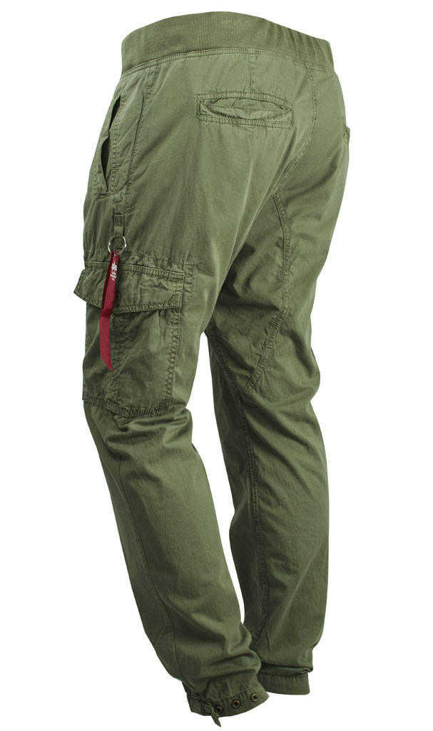 Брюки-карго ALPHA INDUSTRIES FUEL olive 