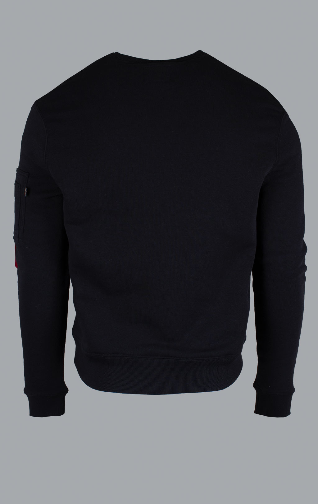 Свитшот ALPHA INDUSTRIES 60TH ANNIVERSARY CREW black 