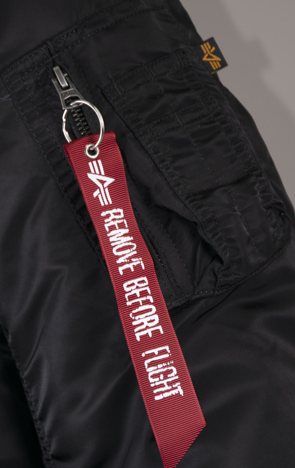 Куртка-бомбер лётная ALPHA INDUSTRIES MA-1 D-Tec big size black 