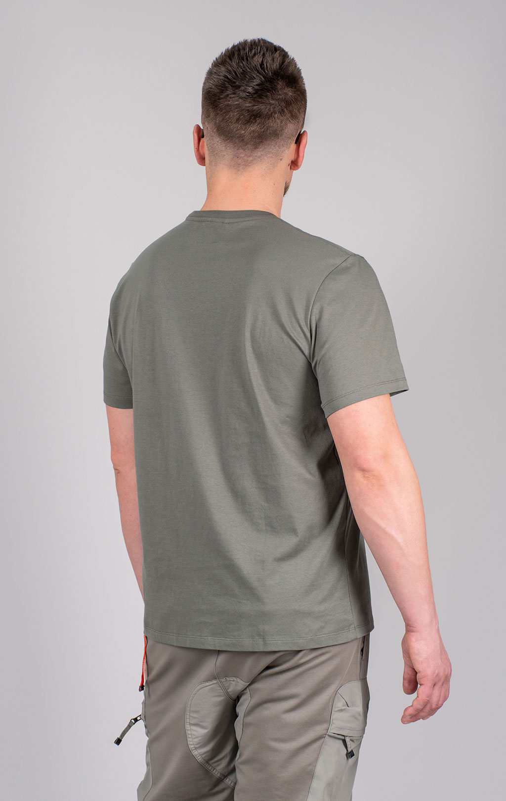 Футболка PARAJUMPERS PATCH TEE SS 25 m thyme 