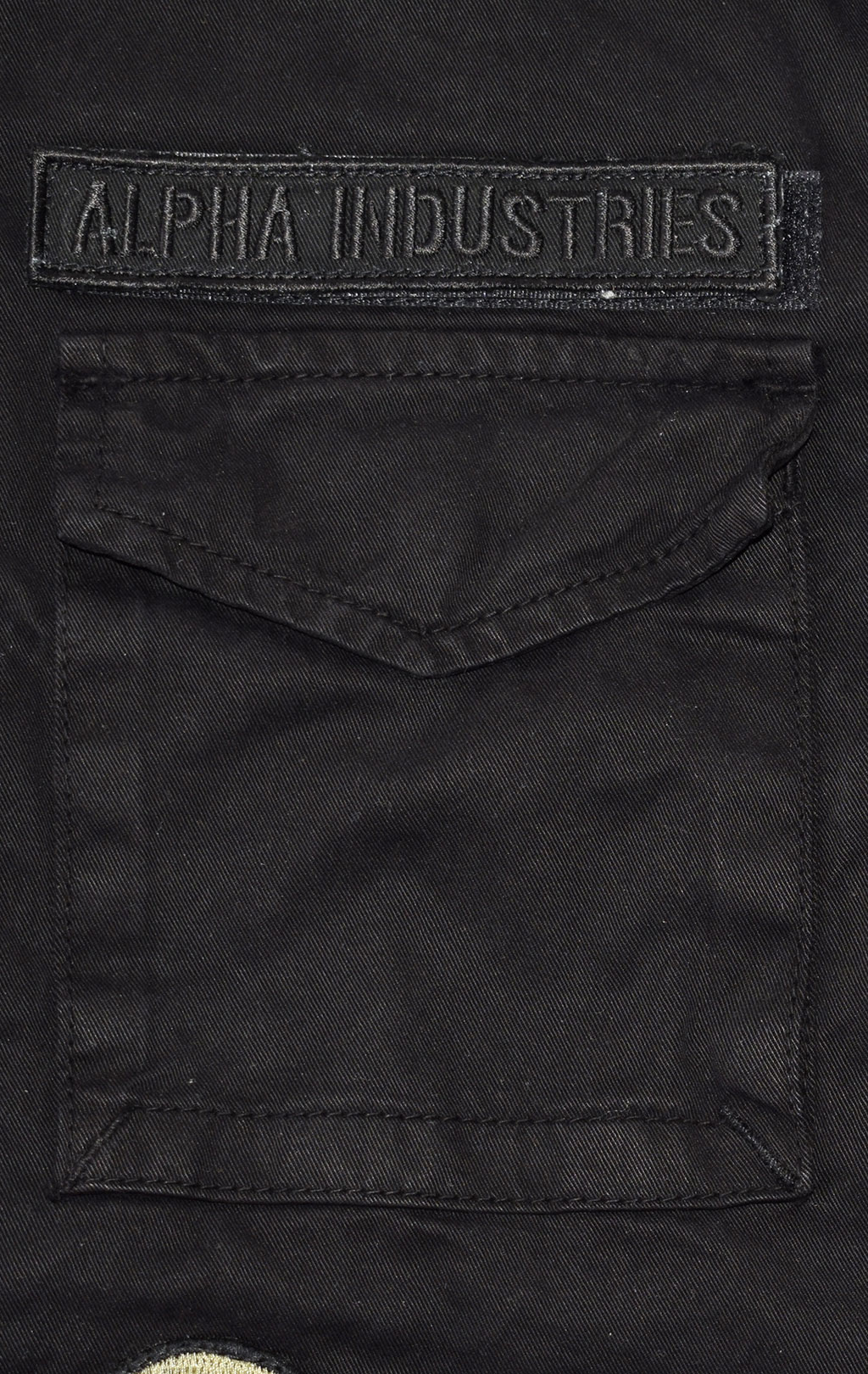 Ветровка ALPHA INDUSTRIES M-65 HUNTINGTON PATCH black 