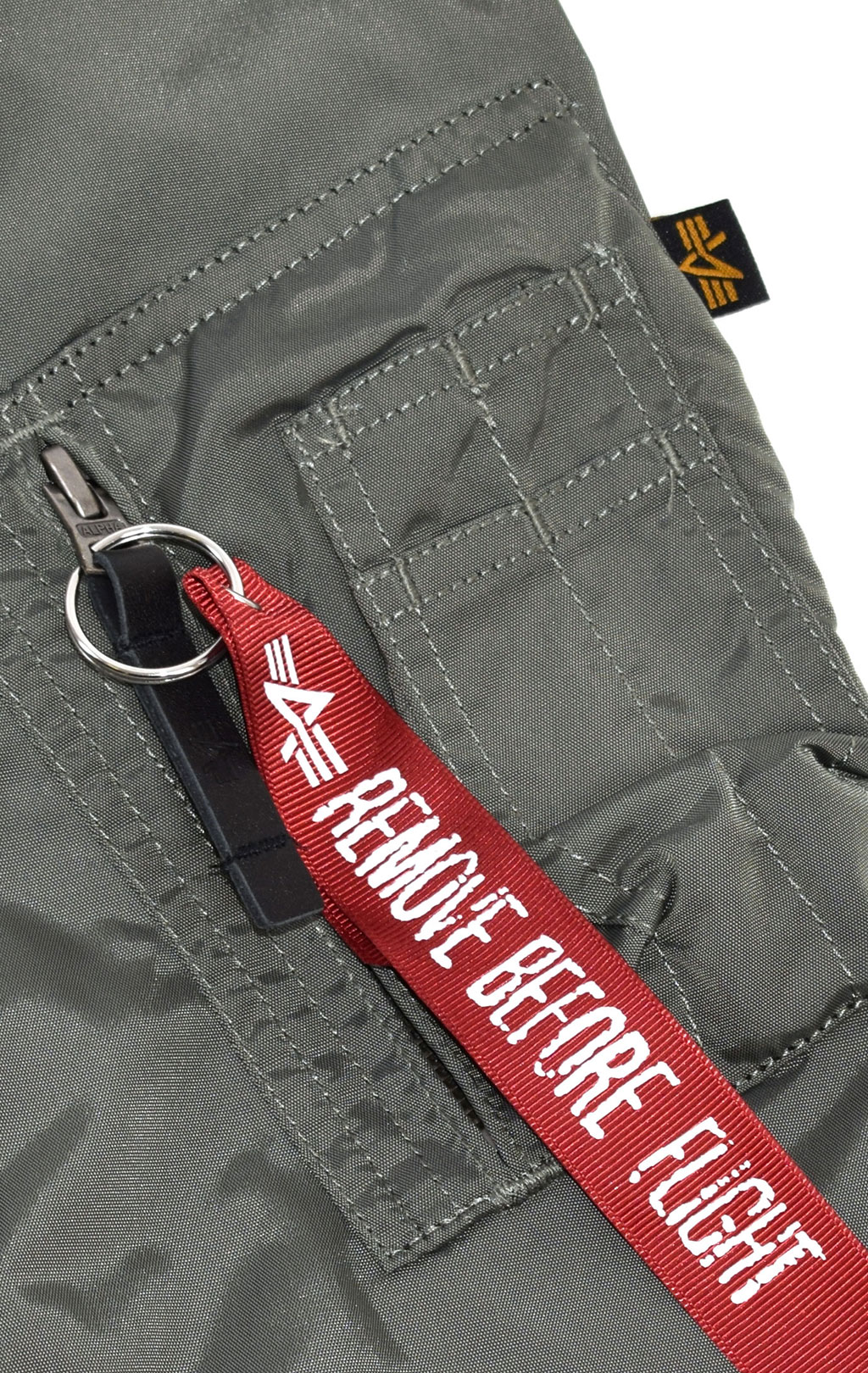 Ветровка-бомбер ALPHA INDUSTRIES MA-1 TT big size vintage green 