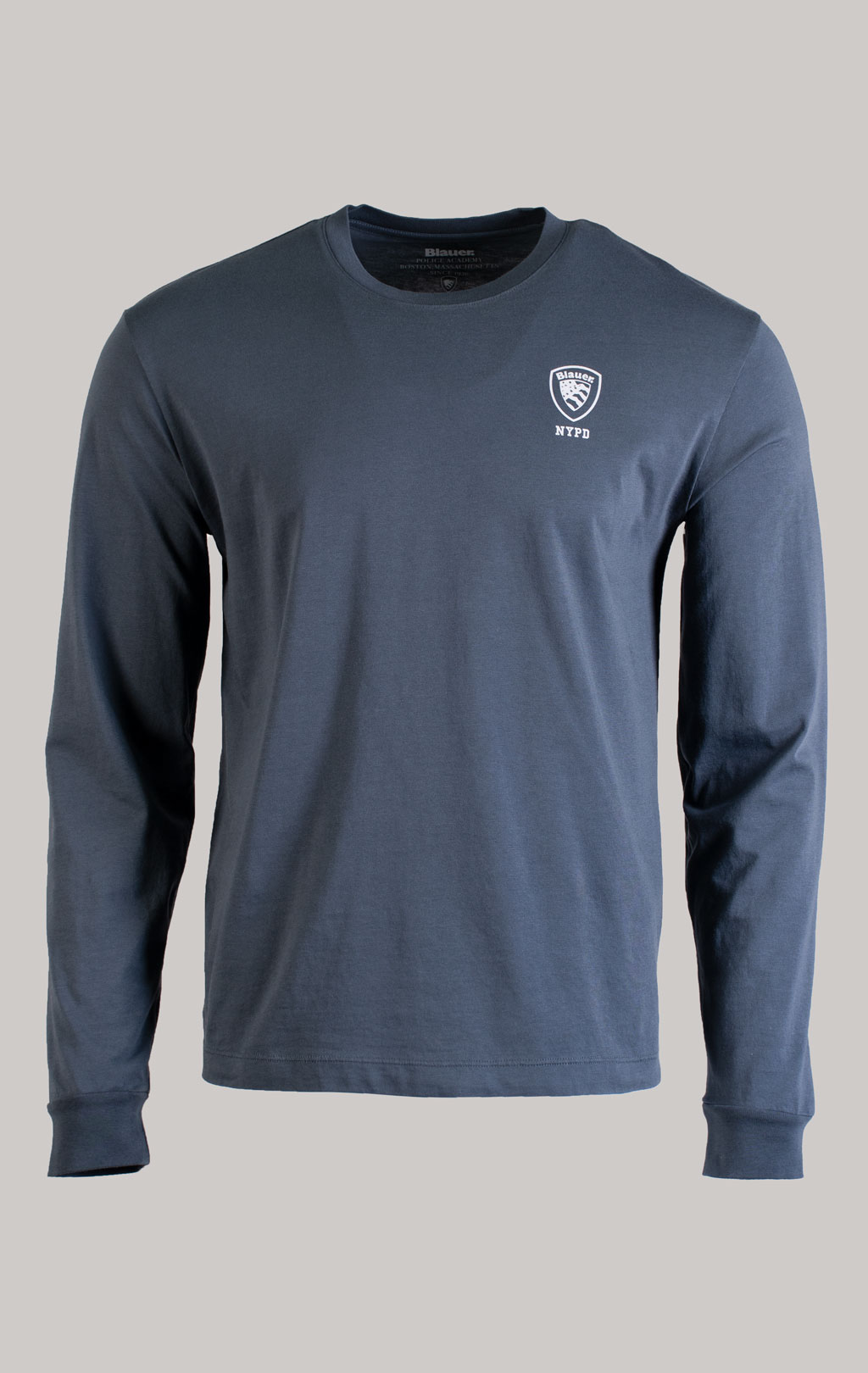 Лонгслив BLAUER MALCOLM FW 25/26 anthracite grey (H01157) 