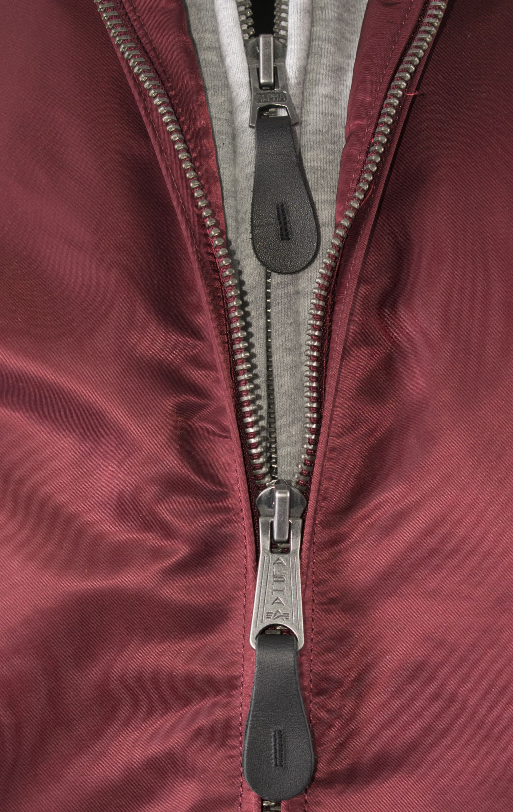 Куртка-бомбер лётная ALPHA INDUSTRIES MA-1 D-Tec burgundy 