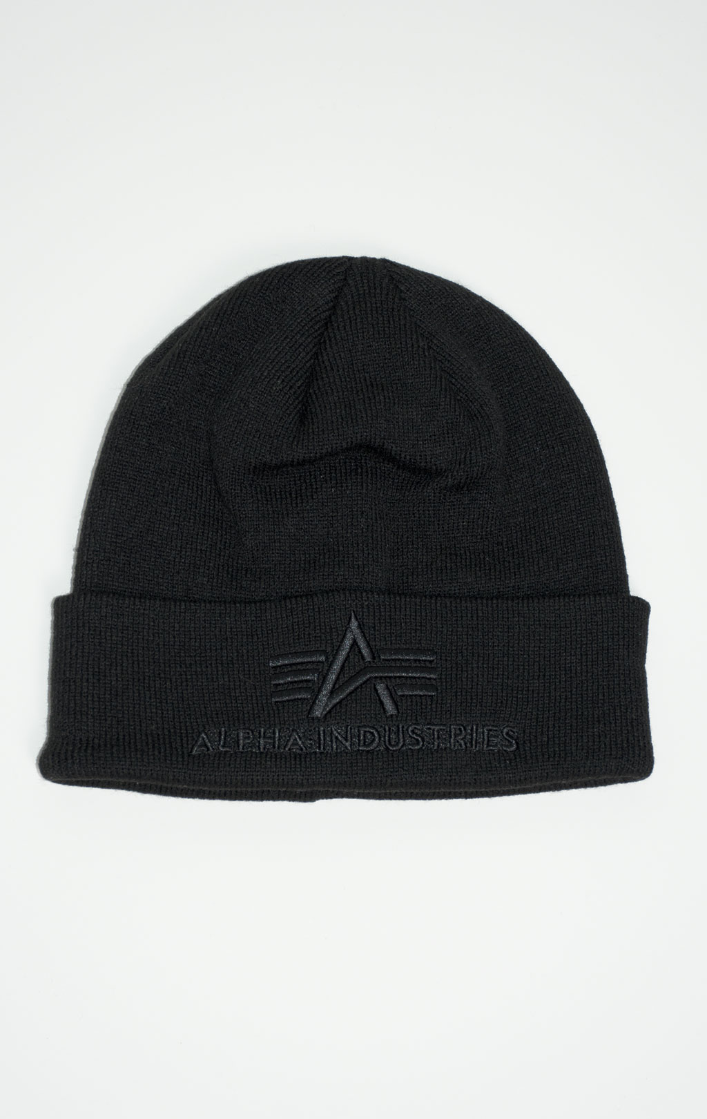 Шапка ALPHA INDUSTRIES 3D BEANIE black 