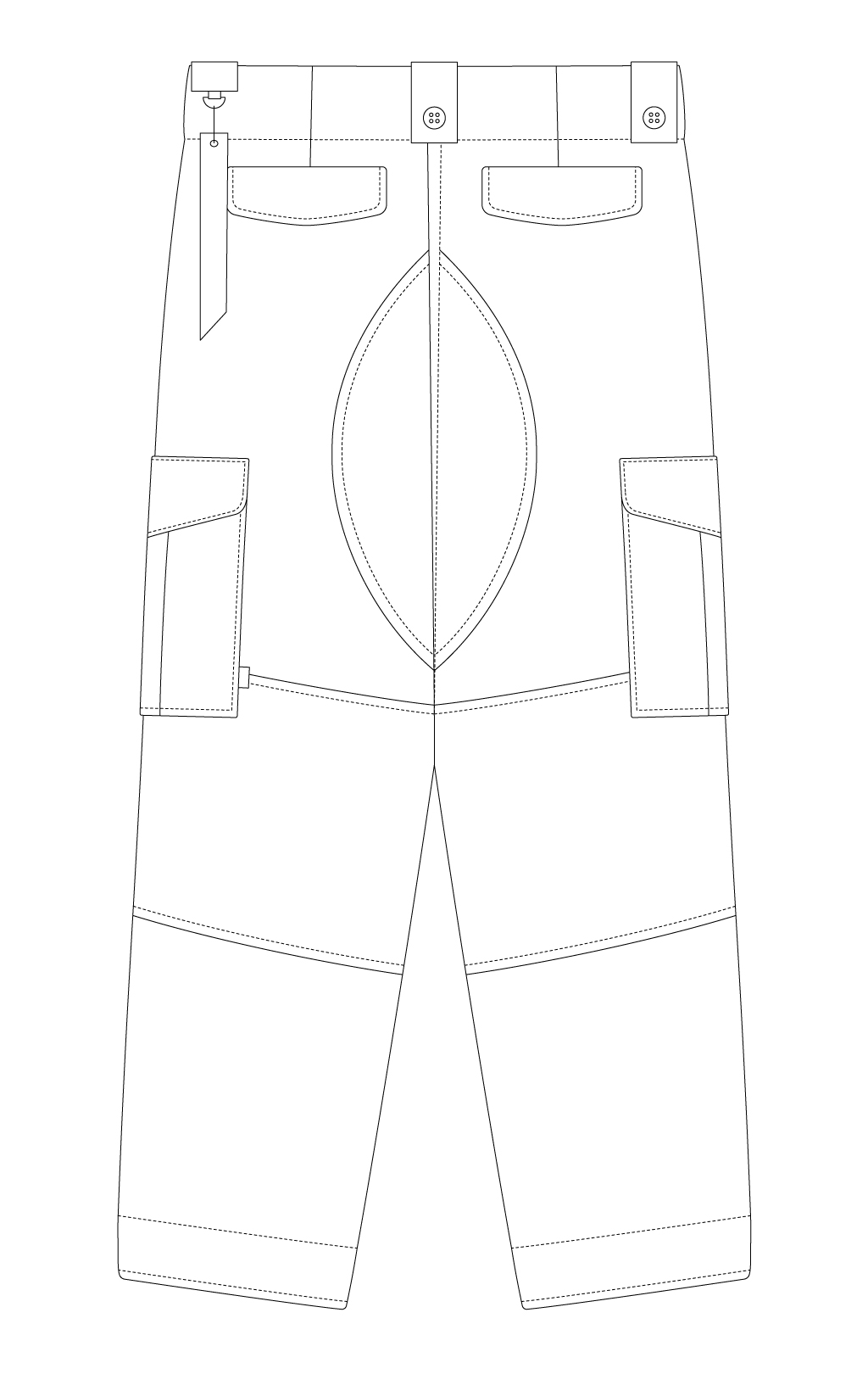 Брюки-карго ALPHA INDUSTRIES M-64 BELGIAN PANT плотные FW 24/25 black 
