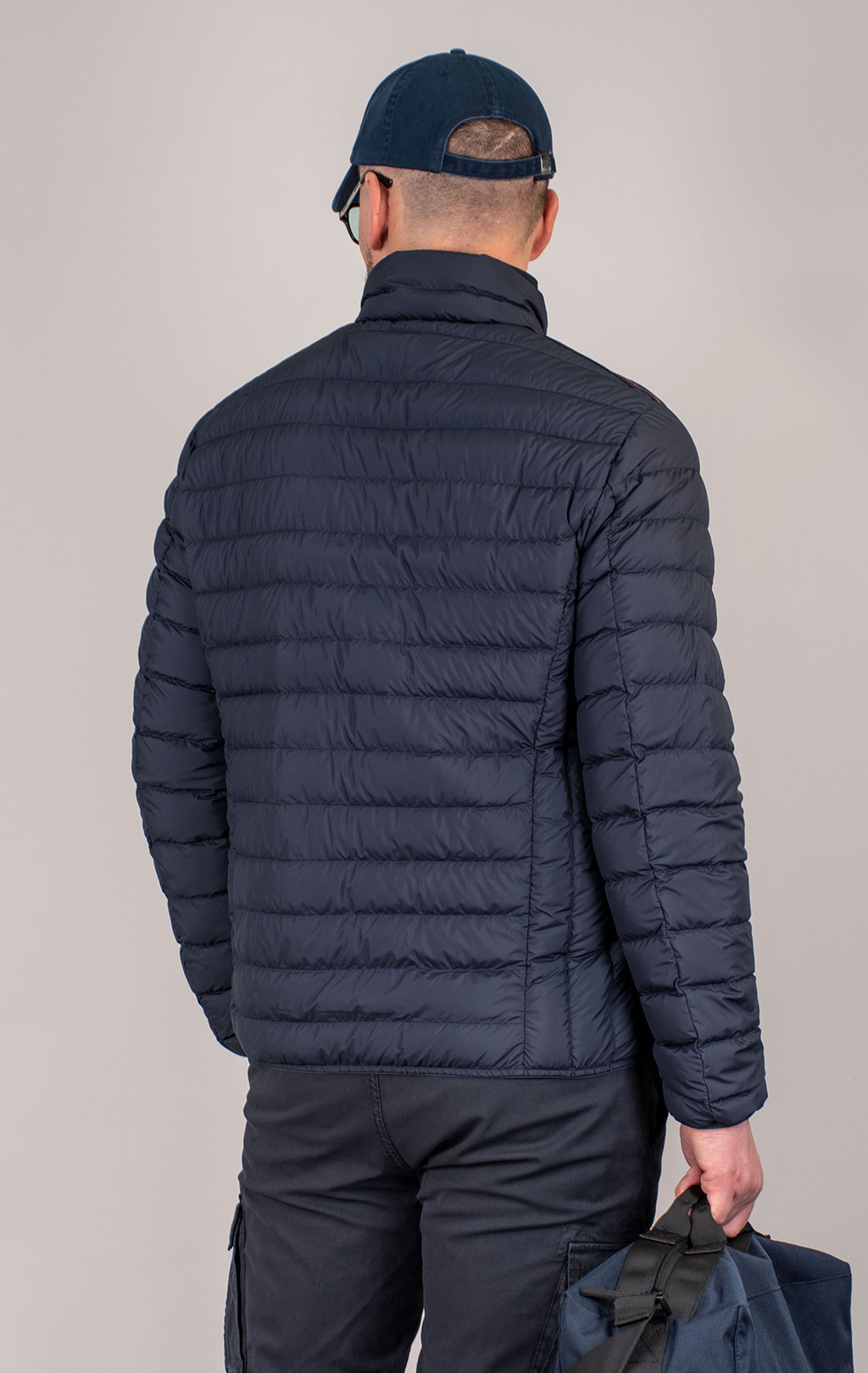 Куртка-пуховик лёгкая PARAJUMPERS UGO SS 25 blue navy 
