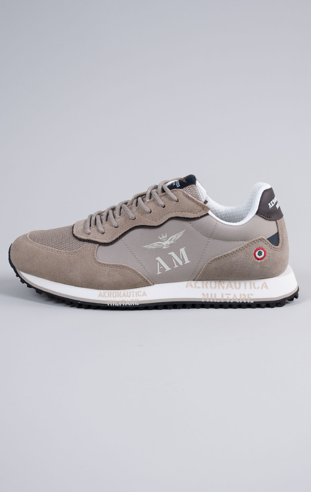 Кроссовки AERONAUTICA MILITARE (SC 0320) SS 26/CN taupe 