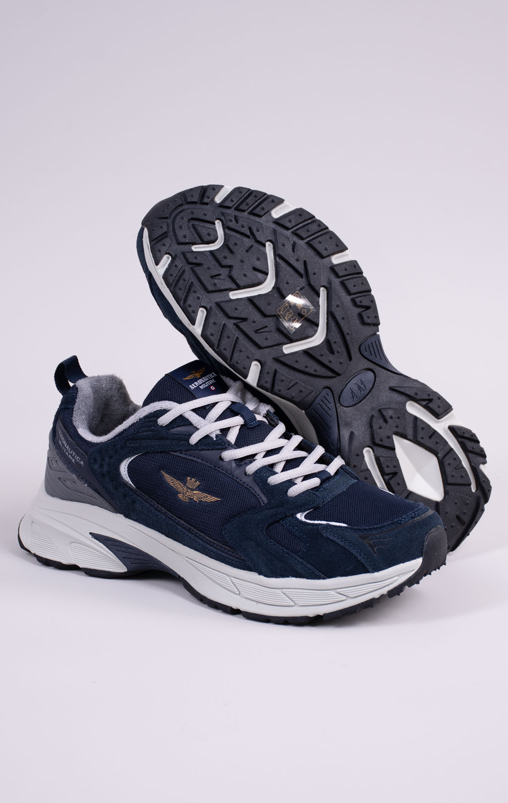 Кроссовки AERONAUTICA MILITARE (SC 0301) SS 26/CN blue navy 