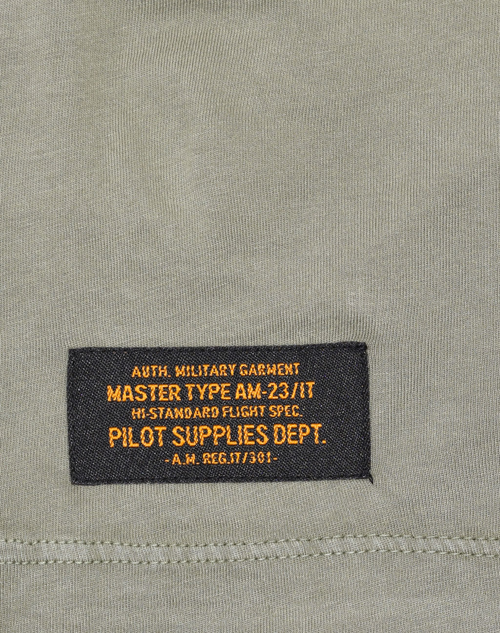 Футболка AERONAUTICA MILITARE SS 20/IN verde militare (TS 1601) 