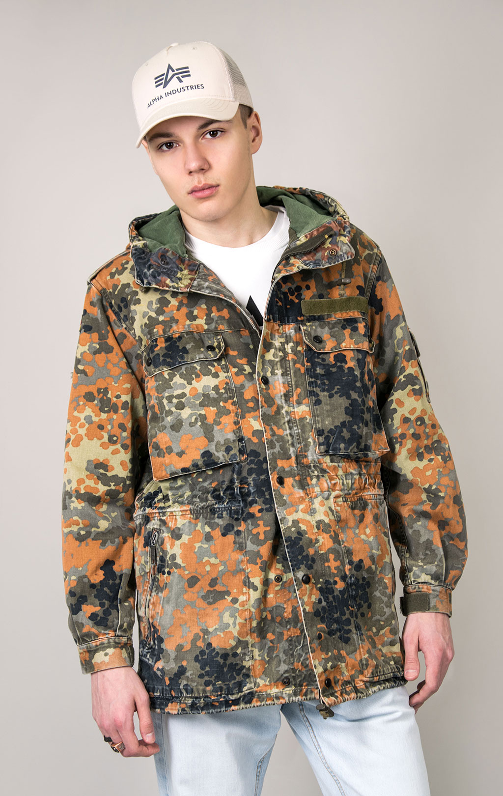 Парка flecktarn б/у Германия