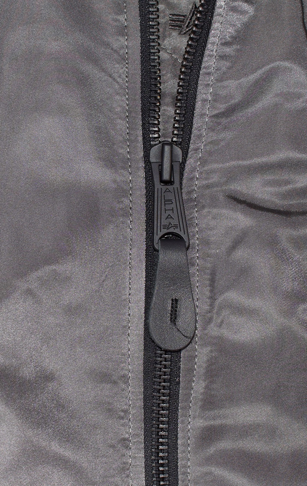Ветровка-бомбер ALPHA INDUSTRIES MA-1 TT CUSTOM greyblack 
