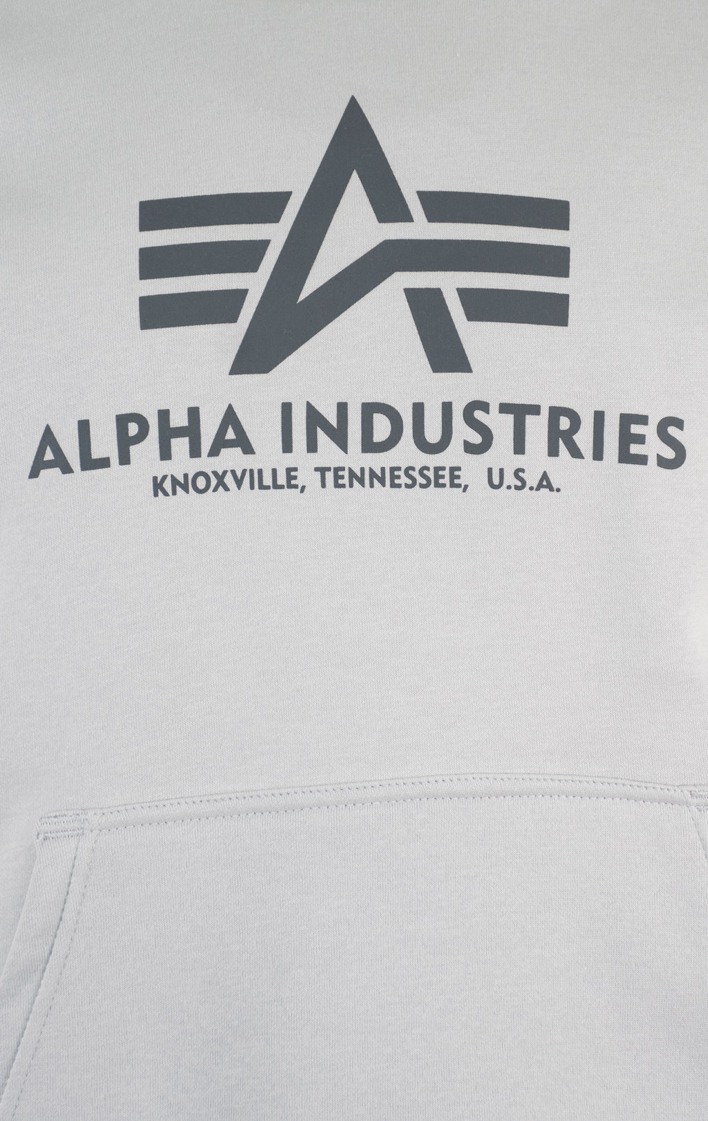 Толстовка ALPHA INDUSTRIES BASIC HOODY pastel grey 