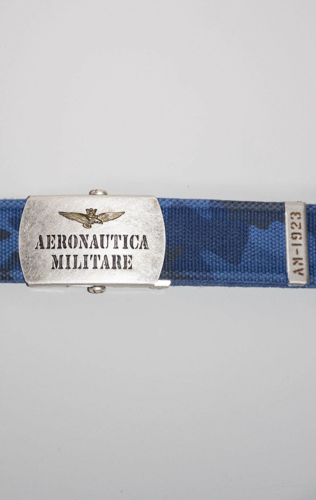 Ремень тканевый AERONAUTICA MILITARE SS 24/IT blue camo (CI 303) 