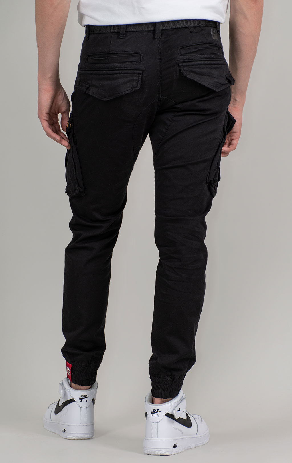 Брюки-карго ALPHA INDUSTRIES SPY PANT black 