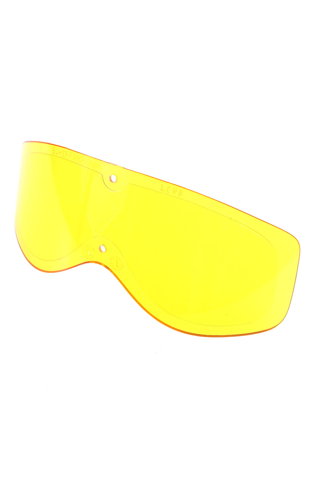 Стекло баллистич. на очки yellow 