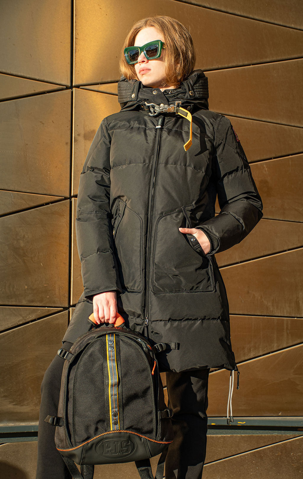 Женская куртка-пуховик PARAJUMPERS LONG BEAR FW 26/27 black 