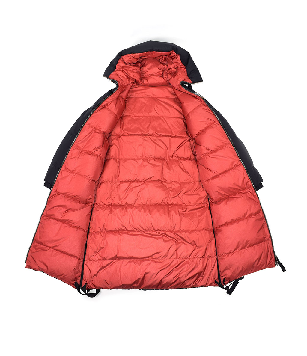 Женское пальто пуховое PARAJUMPERS SLEEPING BAG двустороннее FW 19/20 pencil 