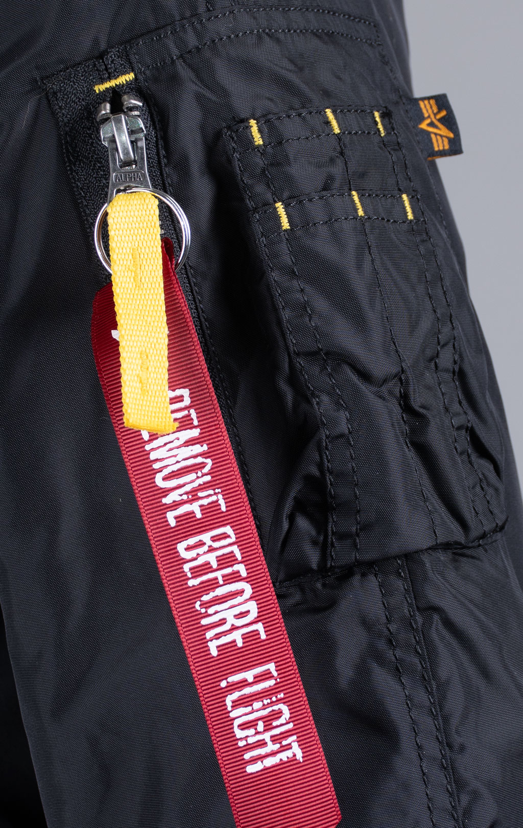 Аляска короткая ALPHA INDUSTRIES N-2B PPS black 