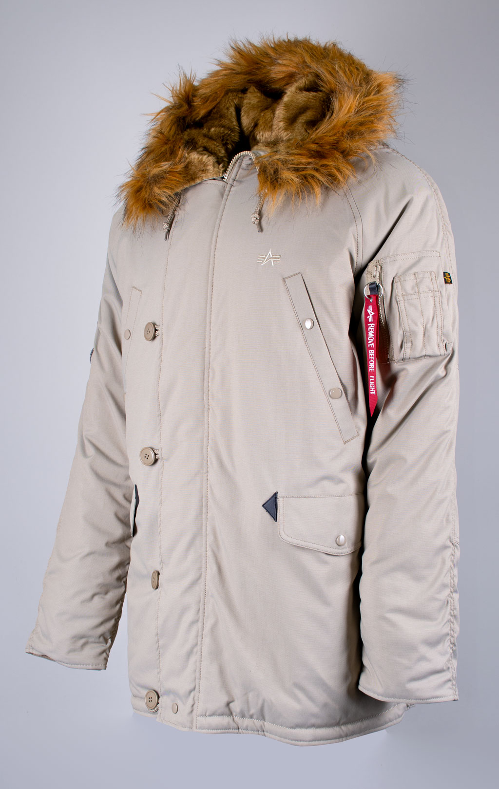 Аляска ALPHA INDUSTRIES EXPLORER khaki 