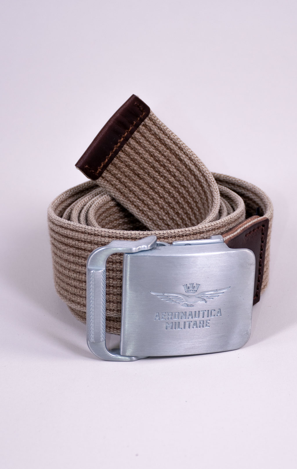 Ремень текстиль/кожа AERONAUTICA MILITARE SS 26/IT desert (CI 0319) 