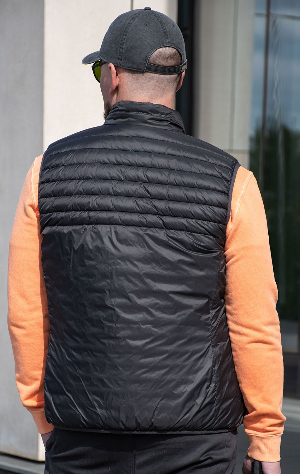 Жилет AERONAUTICA MILITARE SS 24 m/CN anthracite grey (AB 2143) 