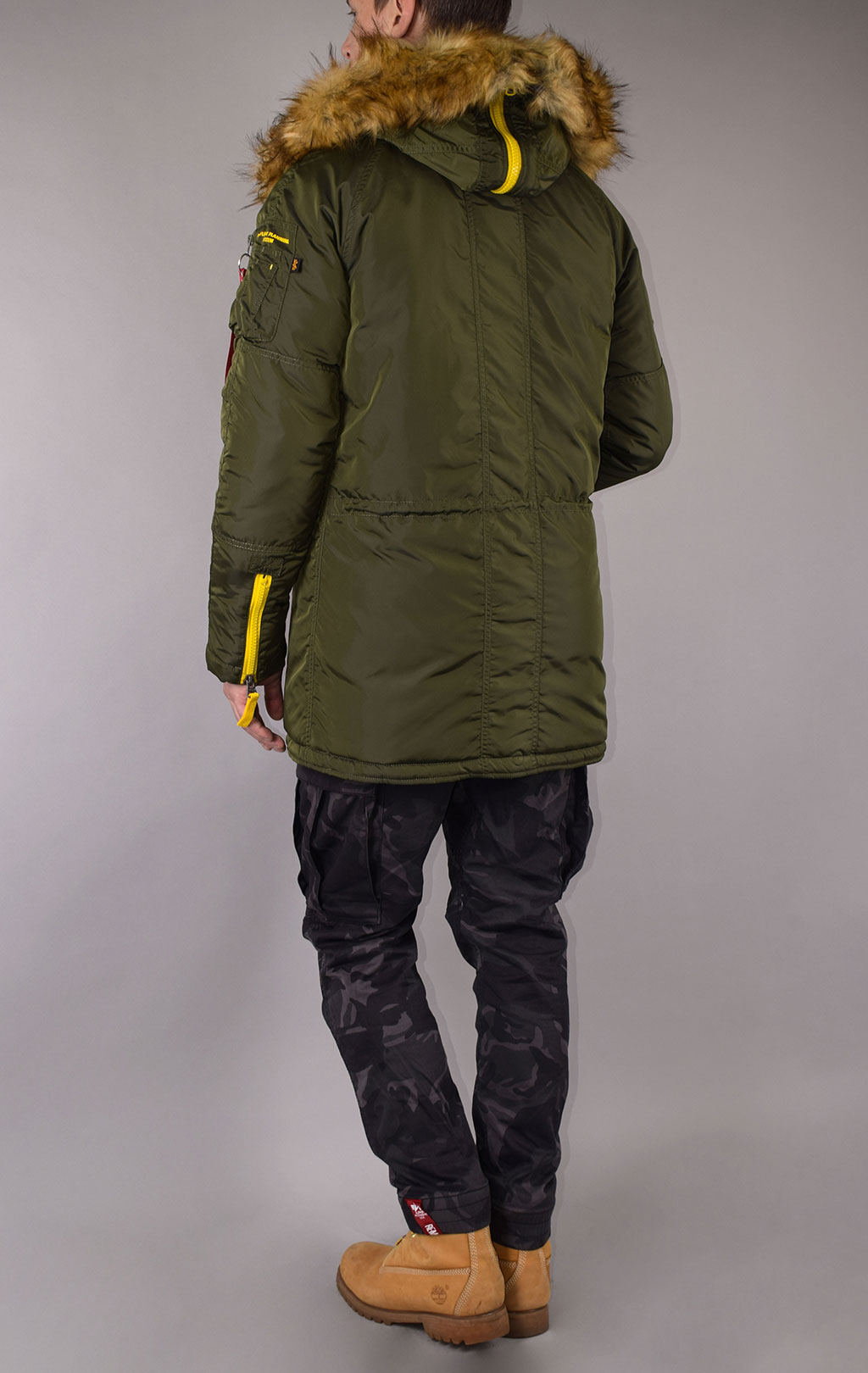 Аляска ALPHA INDUSTRIES PPS N-3B dark green 