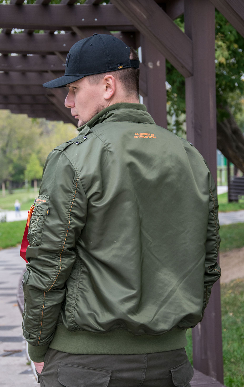 Ветровка ALPHA INDUSTRIES FALCON-II dark green 