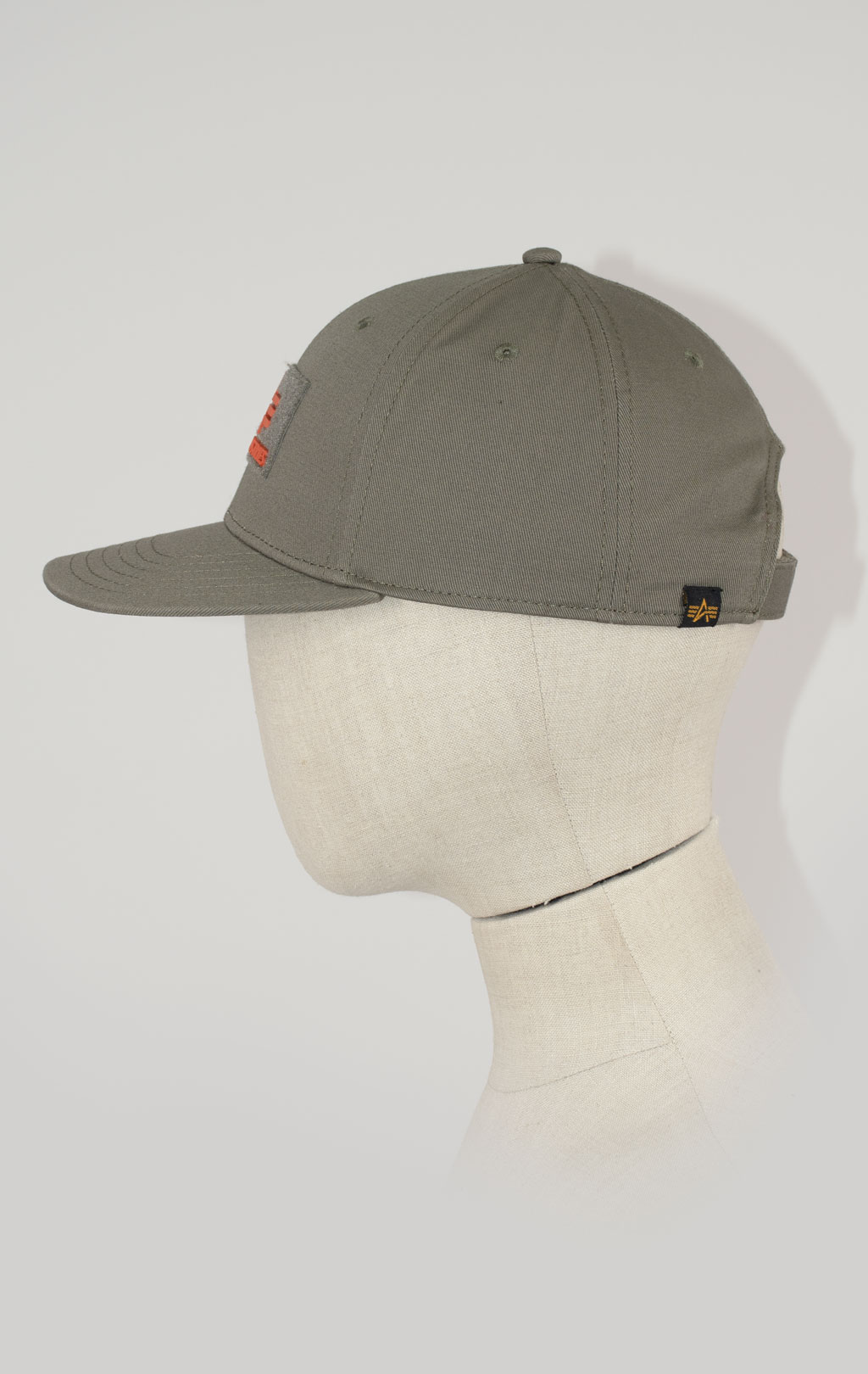 Бейсболка ALPHA INDUSTRIES VELCRO CAP II dark green 