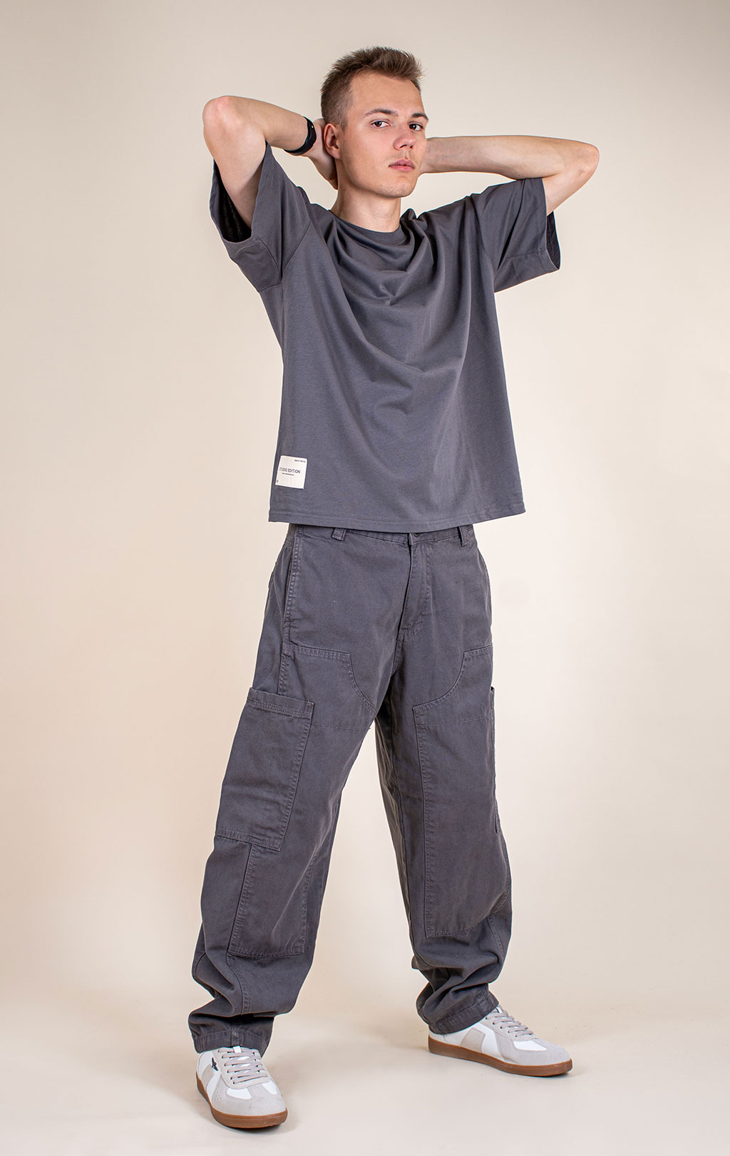 Футболка ALPHA INDUSTRIES STUDIO EDITION T vintage grey 