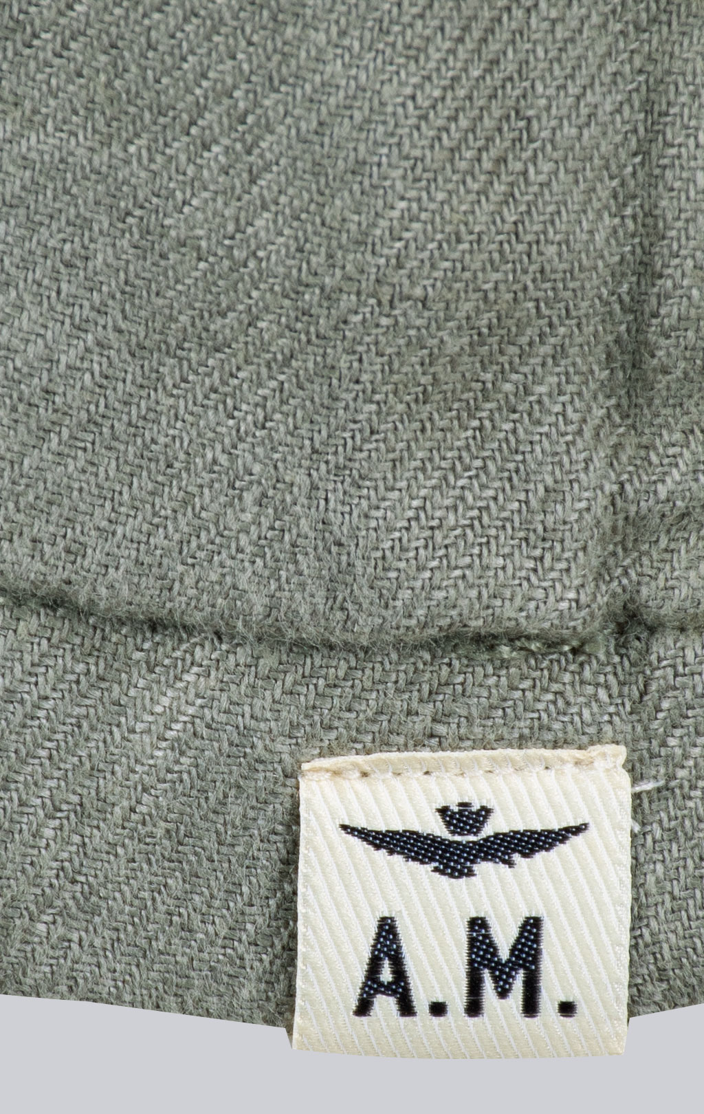 Рубашка AERONAUTICA MILITARE SS 26/IN lichen green (AC 0040) 