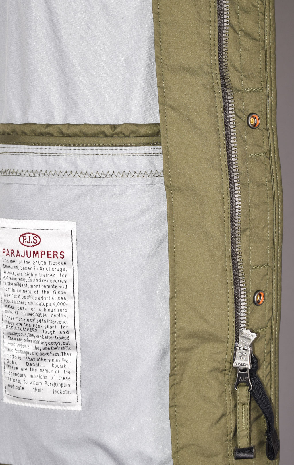 Ветровка PARAJUMPERS M-65 DESERT SS 22 fisherman 
