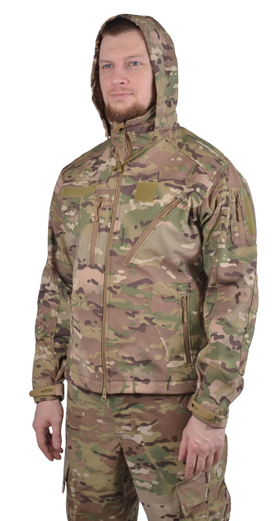 Ветровка Mil-Tec Soft Shell multicam 