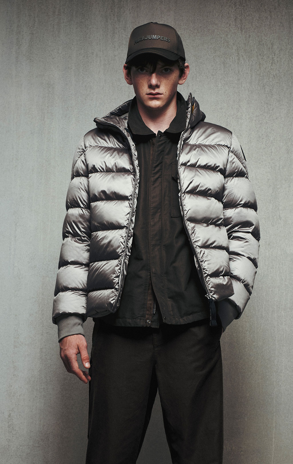 Куртка-пуховик PARAJUMPERS PHARRELL FW 25/26 pewter 