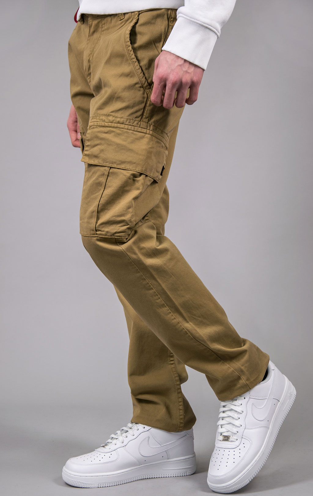 Брюки-карго ALPHA INDUSTRIES AGENT khaki 