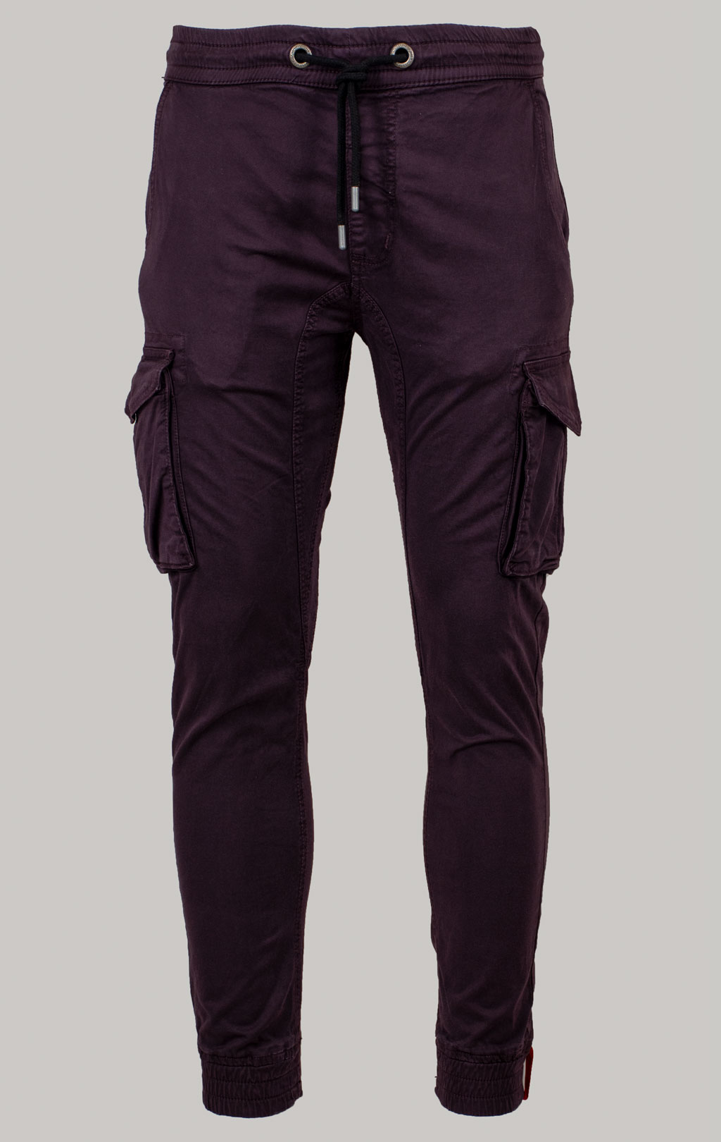 Брюки джоггеры ALPHA INDUSTRIES COTTON TWILL  JOGGER plum 