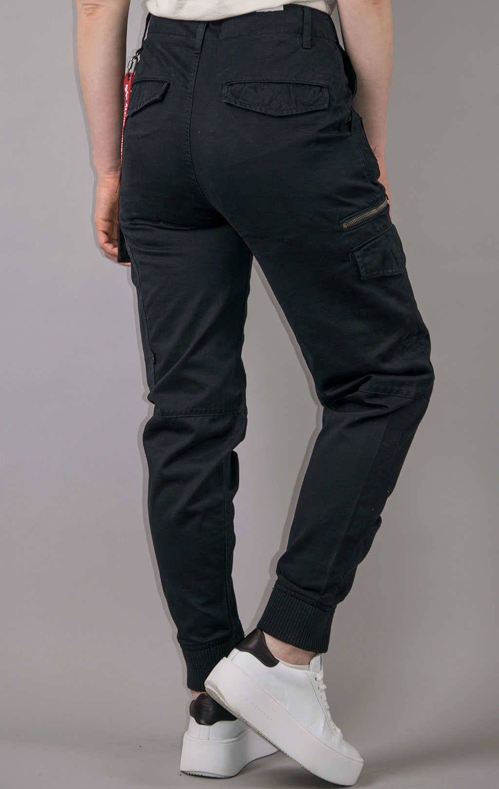 Брюки-карго ALPHA INDUSTRIES A-11 PANT плотные black 